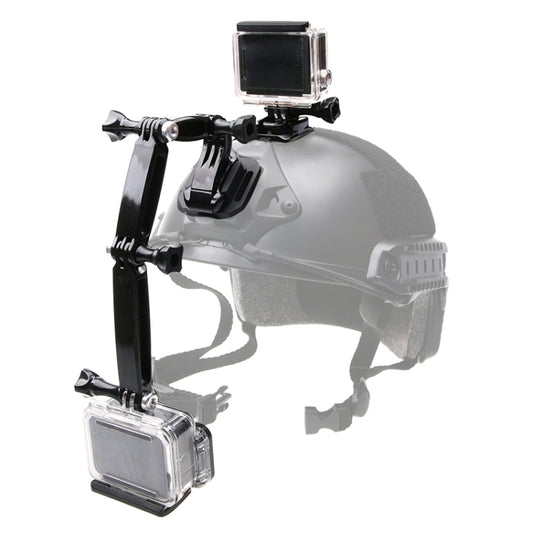 Helmet Front Mount Bundle Set for GoPro, Insta360, DJI and Other Action Cameras, Mount Bundle Set