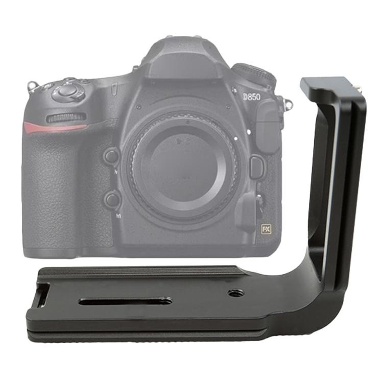 FITTEST FLN-D850 Vertical Shoot Quick Release L Plate Bracket Base Holder for Nikon D850, Nikon D850