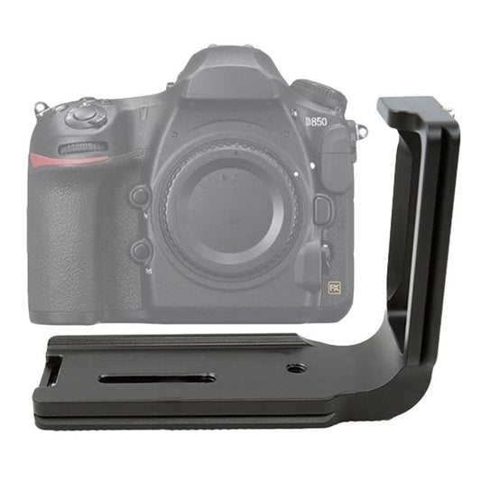 FITTEST FLN-D850 Vertical Shoot Quick Release L Plate Bracket Base Holder for Nikon D850, Nikon D850