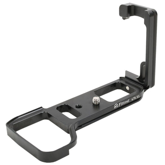 FITTEST A7R III  Vertical Shoot Quick Release L Plate Bracket Base Holder for Sony A7RIII, For Sony A7RIII