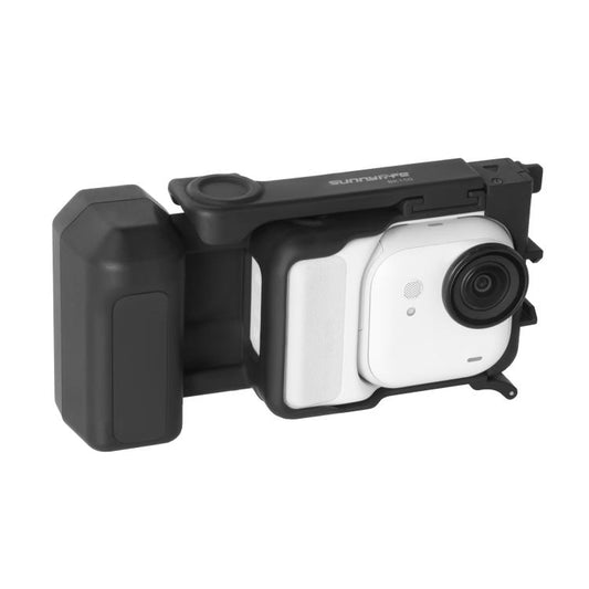 For Insta360 GO Ultra Sunnylife Street Photography Handle Ergonomic Hand Grip Quick Release Shutter Handle, For Insta360 GO Ultra (Black), For Insta360 GO Ultra (White)