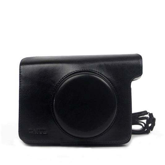 Vintage PU Leather Case Bag for Polaroid W300 Camera, with Adjustable Shoulder Strap, W300