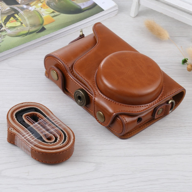 Full Body Camera PU Leather Case Bag with Strap for Samsung Galaxy Camera EK-GC100 / EK-GC110 / EK-GC200, For Samsung Galaxy Camera EK-GC200, For Samsung Galaxy Camera EK-GC100