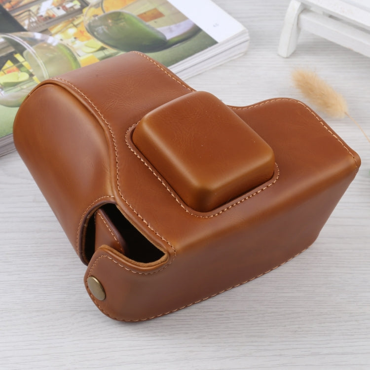 Full Body Camera PU Leather Case Bag with Strap for Olympus E-PL3 / E-PM1, For Olympus E-PL3