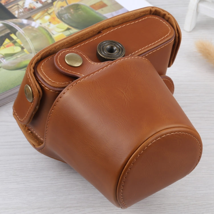 Full Body Camera PU Leather Case Bag with Strap for Olympus E-PL3 / E-PM1, For Olympus E-PL3