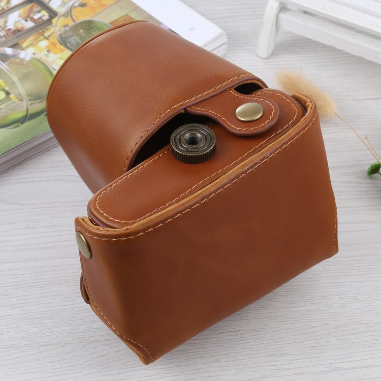 Full Body Camera PU Leather Case Bag with Strap for Olympus E-PL3 / E-PM1, For Olympus E-PL3