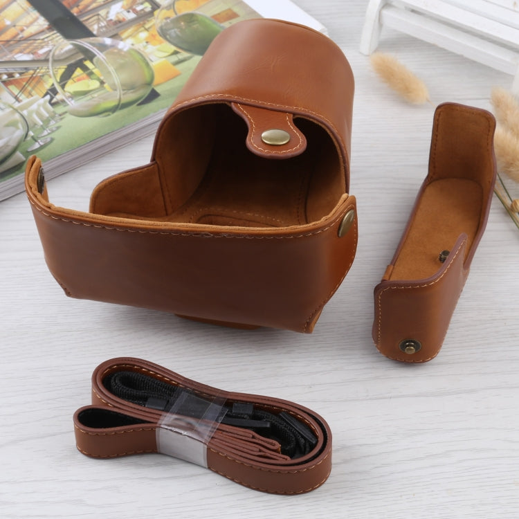 Full Body Camera PU Leather Case Bag with Strap for Olympus E-PL3 / E-PM1, For Olympus E-PL3