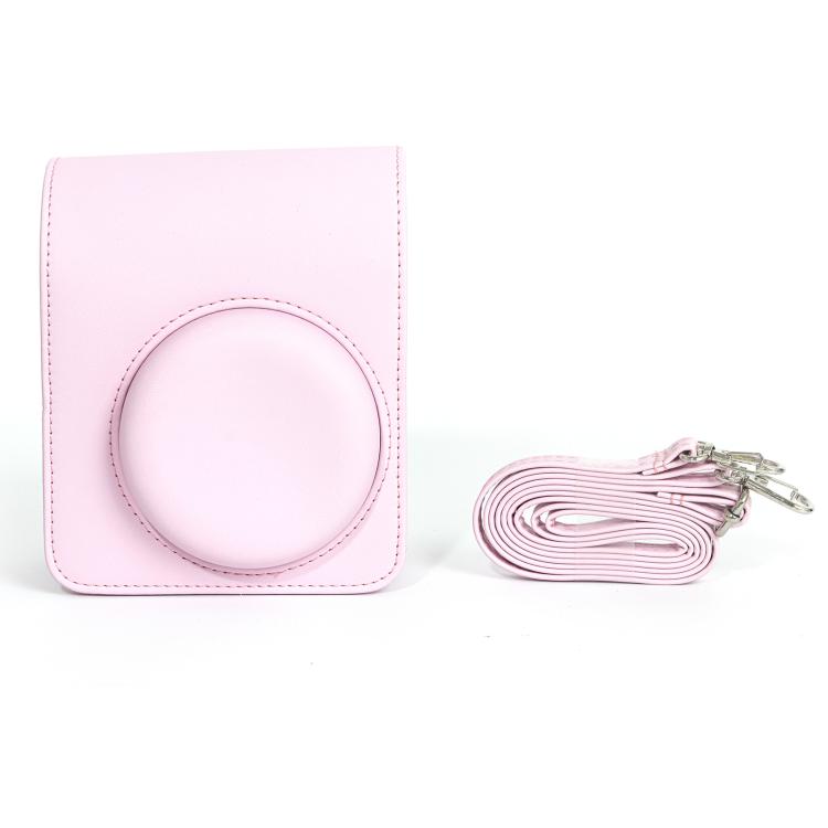 For FUJIFILM Instax Mini 13 Vegan Leather Full Body Camera Protective Bag with Shoulder Strap, For FUJIFILM Instax Mini 13