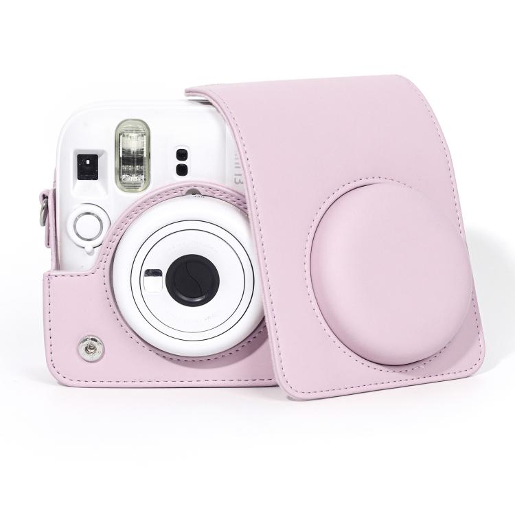 For FUJIFILM Instax Mini 13 Vegan Leather Full Body Camera Protective Bag with Shoulder Strap, For FUJIFILM Instax Mini 13