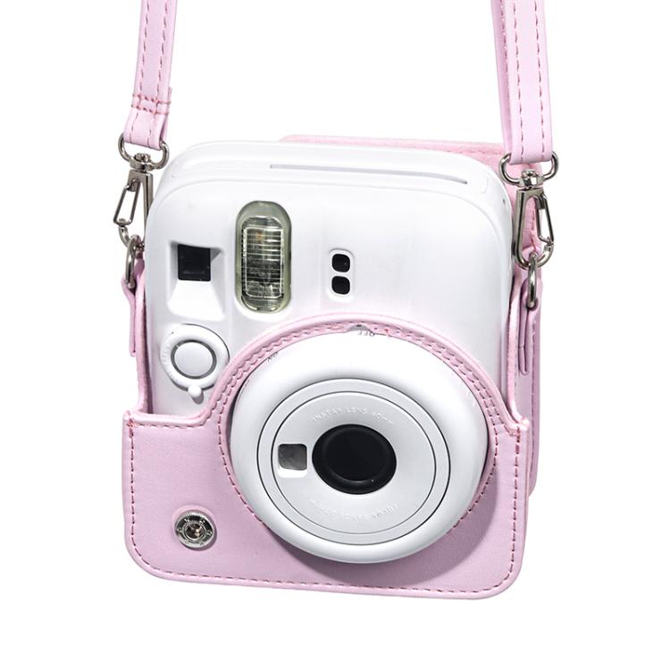For FUJIFILM Instax Mini 13 Vegan Leather Full Body Camera Protective Bag with Shoulder Strap, For FUJIFILM Instax Mini 13