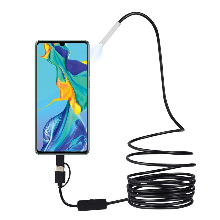inskam107 3.9mm 3 In 1 HD Waterproof Industry Digital Endoscope Inspection Camera, Length: 3.5m Flexible Cable, 3.5m Flexible Cable