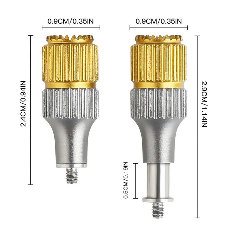 RCSTQ Two-color Retractable Thumb Rocker Joystick for DJI FPV Combo Drone Remote Control, For DJI FPV Two-color