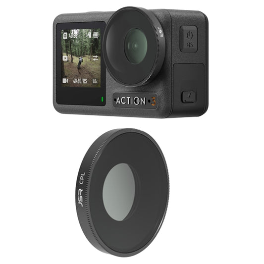 JSR CPL Lens Filter For DJI Osmo Action 3, CPL