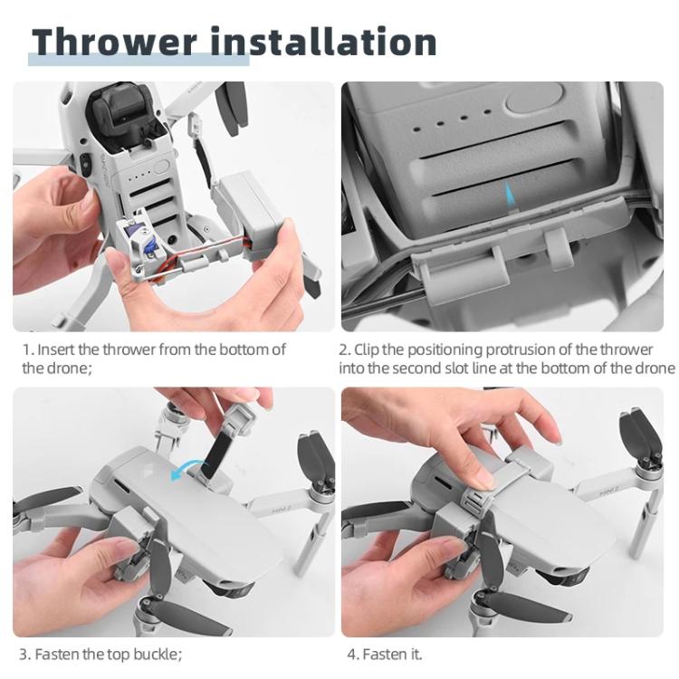For DJI Mini 2 / Mavic Mini Air-Dropping System Thrower Parabolic, For DJI Mini 2 / Mavic Mini