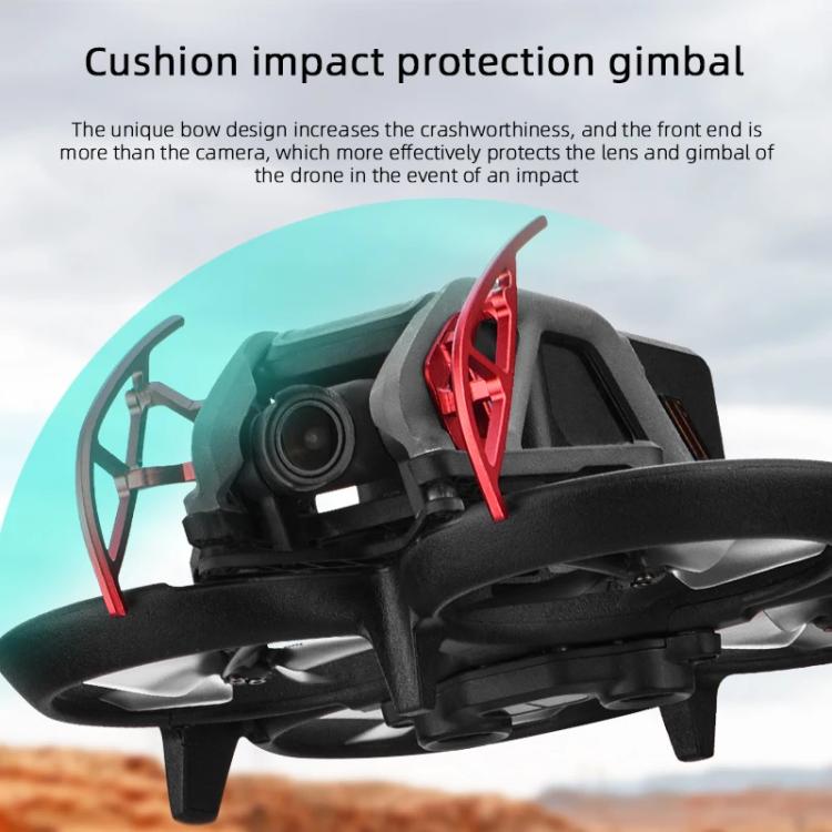 For DJI Avata BRDRC Gimbal Lens Anti-collision Aluminum Alloy Guard Bumper