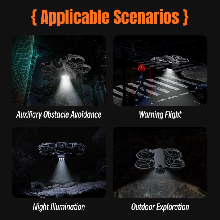 For DJI Neo 2 STARTRC LED Light Heightened Landing Gear Training Rack, For DJI Neo 2