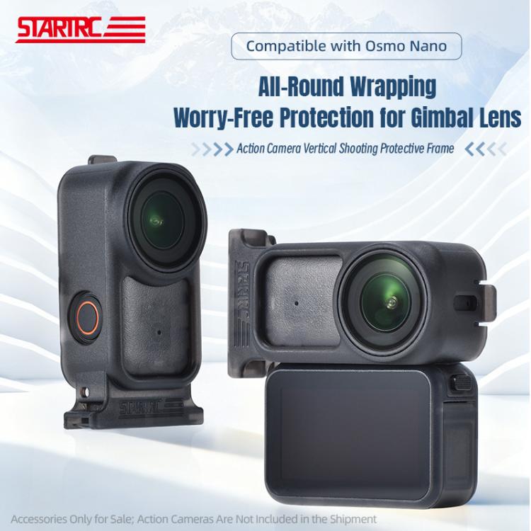 For DJI Osmo Nano STARTRC Vertical-Horizontal Protective Frame Adapter Mount