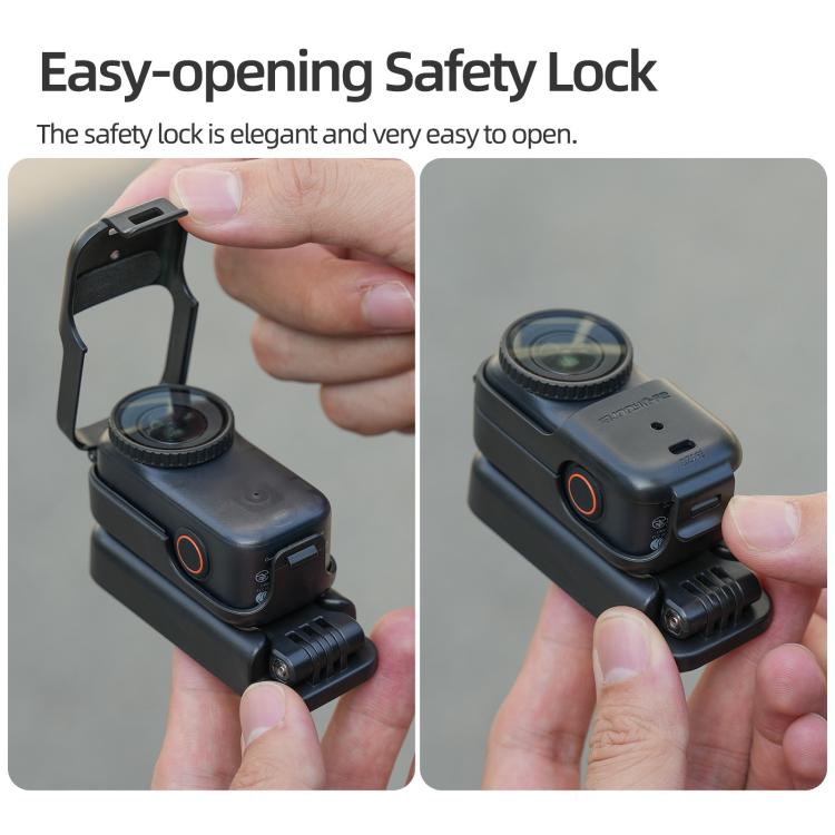 For DJI Osmo Nano Sunnylife Magnetic Mount 360 Degreee Rotation Angles Adjustable Tabletop Base Bracket, ON-DZ063 Magnetic Mount