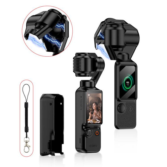 For DJI OSMO Pocket 4 GKK Gimbal Cover Camera Protector Screen Body Magnetic Full Cover, For DJI OSMO Pocket 4