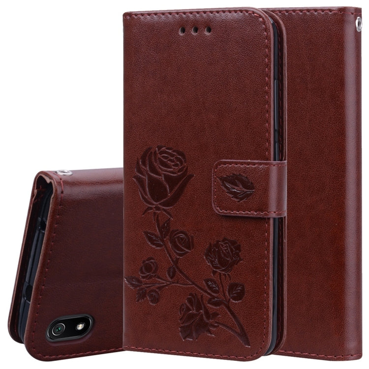 Rose Embossed Horizontal Flip PU Leather Case with Holder & Card Slots & Wallet, for Huawei Honor 20, for Huawei Honor 20 Pro, for Xiaomi Redmi K20 / K20 Pro, for Xiaomi Redmi 7A