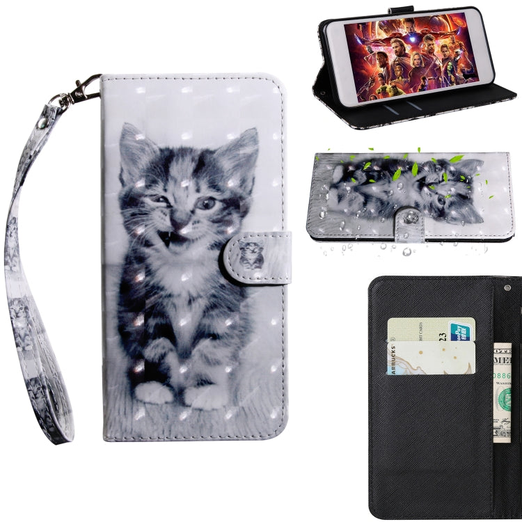 3D Painting Pattern Coloured Drawing Horizontal Flip TPU + PU Leather Case with Holder & Card Slots & Wallet, For Samsung Galaxy A9 (2018), For Samsung Galaxy J2 Pro (2018), For Samsung Galaxy J4+, For Samsung Galaxy J4 (EU version)