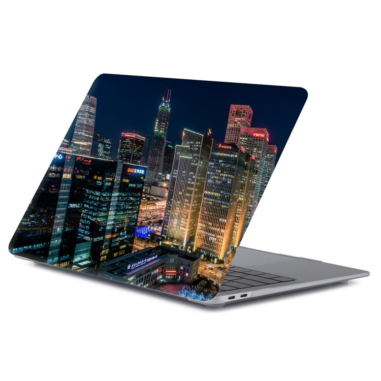 Printing Matte Laptop Protective Case for MacBook Pro 15.4 inch A1990 (2018) / A1707 (2016 - 2017)