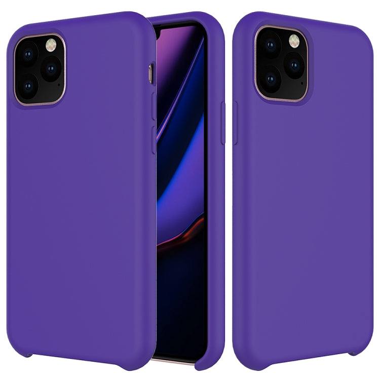 Solid Color Liquid Silicone Shockproof Case, For iPhone 11 Pro, For iPhone 11 Pro Max, For iPhone 11