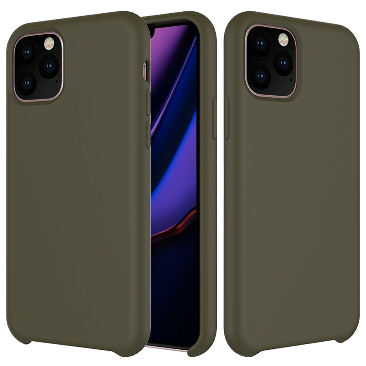 Solid Color Liquid Silicone Shockproof Case, For iPhone 11 Pro, For iPhone 11 Pro Max, For iPhone 11