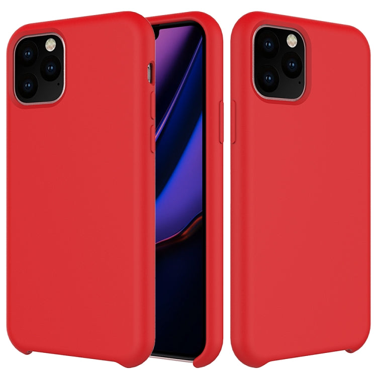 Solid Color Liquid Silicone Shockproof Case, For iPhone 11 Pro, For iPhone 11 Pro Max, For iPhone 11