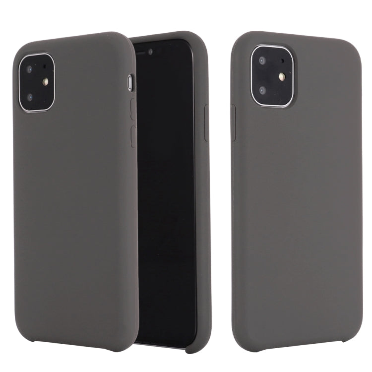 Solid Color Liquid Silicone Shockproof Case, For iPhone 11 Pro, For iPhone 11 Pro Max, For iPhone 11