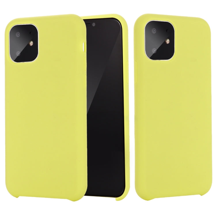 Solid Color Liquid Silicone Shockproof Case, For iPhone 11 Pro, For iPhone 11 Pro Max, For iPhone 11