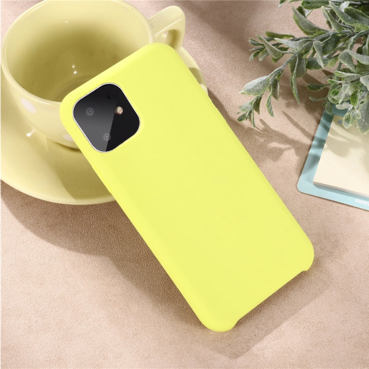 Solid Color Liquid Silicone Shockproof Case, For iPhone 11 Pro, For iPhone 11 Pro Max, For iPhone 11