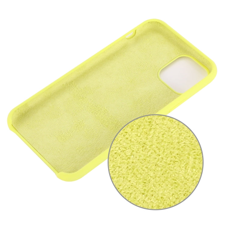 Solid Color Liquid Silicone Shockproof Case, For iPhone 11 Pro, For iPhone 11 Pro Max, For iPhone 11