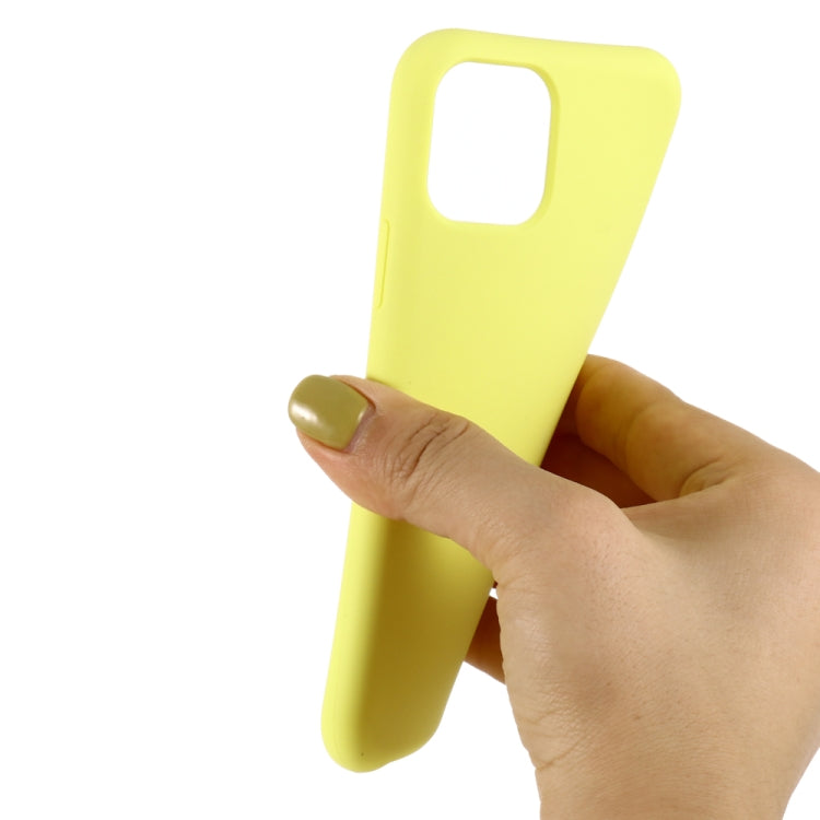 Solid Color Liquid Silicone Shockproof Case, For iPhone 11 Pro, For iPhone 11 Pro Max, For iPhone 11