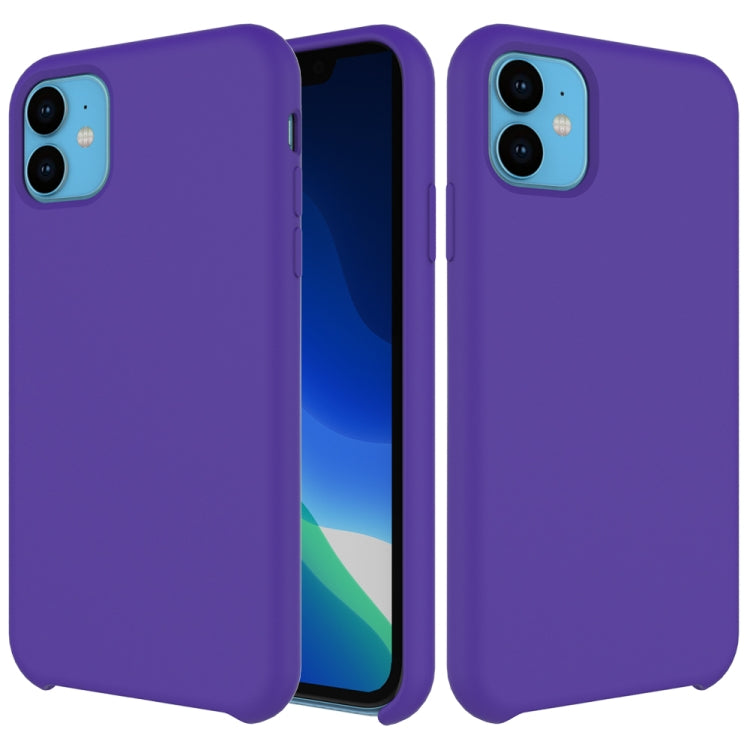 Solid Color Liquid Silicone Shockproof Case, For iPhone 11 Pro, For iPhone 11 Pro Max, For iPhone 11