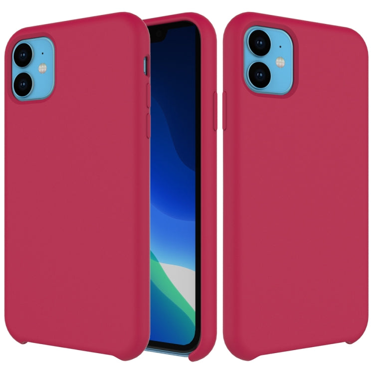 Solid Color Liquid Silicone Shockproof Case, For iPhone 11 Pro, For iPhone 11 Pro Max, For iPhone 11