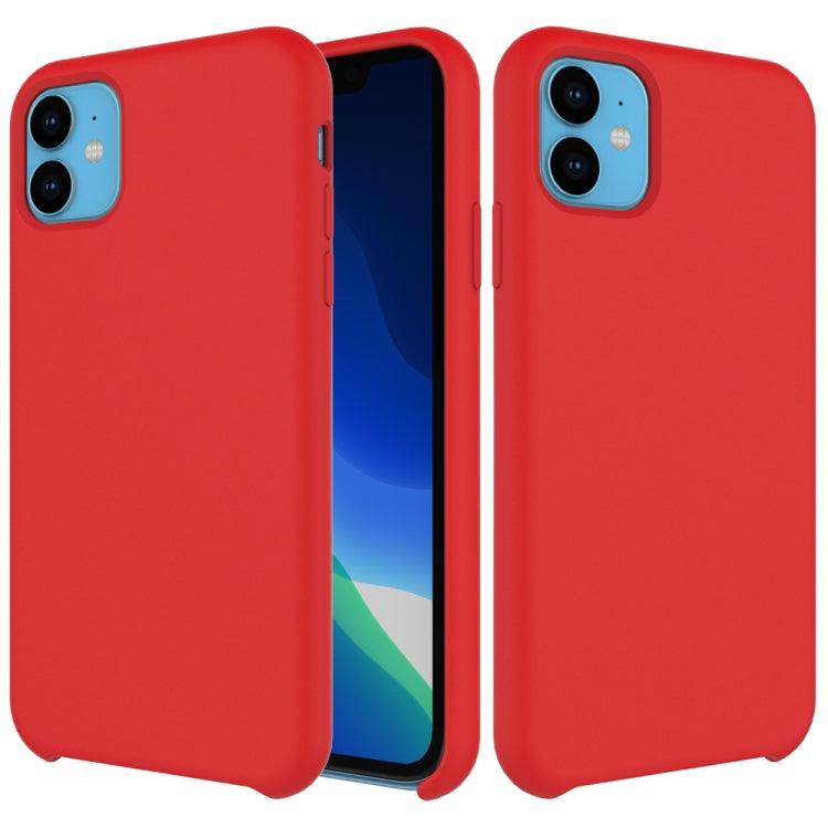 Solid Color Liquid Silicone Shockproof Case, For iPhone 11 Pro, For iPhone 11 Pro Max, For iPhone 11