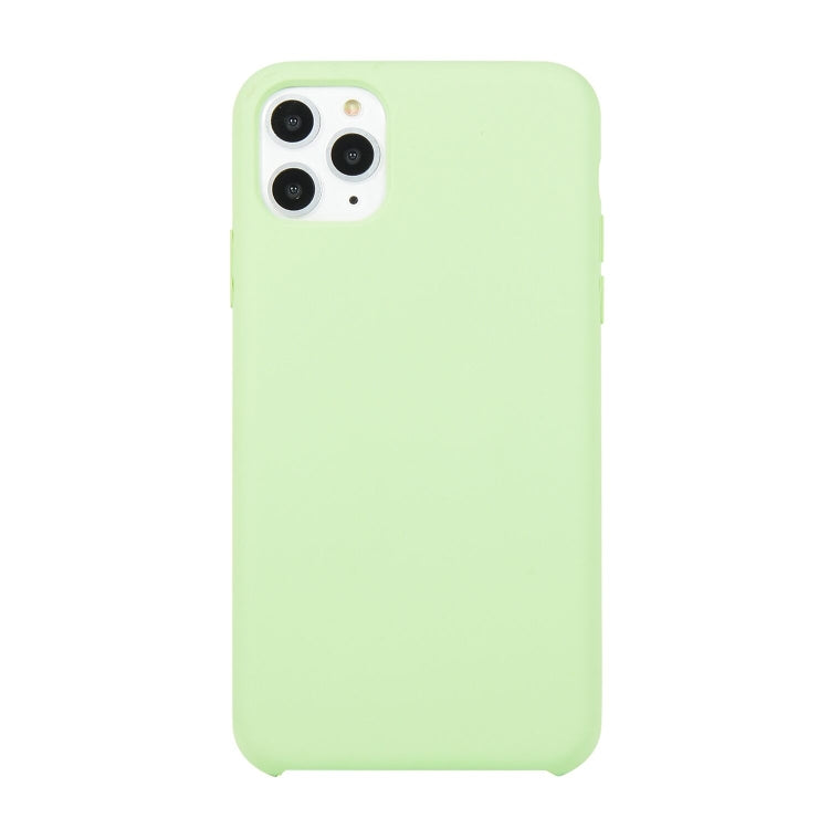 Solid Color Liquid Silicone Shockproof Case, For iPhone 11 Pro, For iPhone 11 Pro Max, For iPhone 11