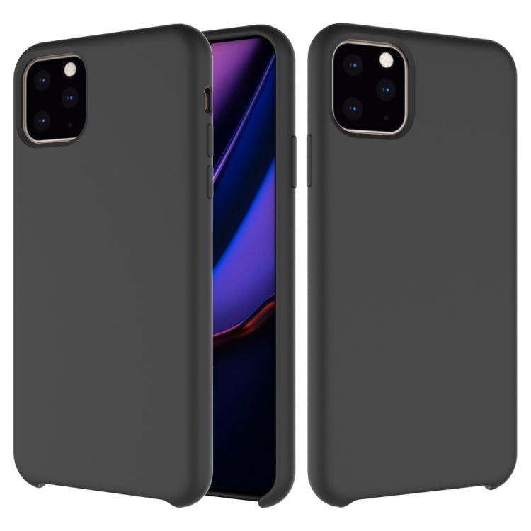 Solid Color Liquid Silicone Shockproof Case, For iPhone 11 Pro, For iPhone 11 Pro Max, For iPhone 11