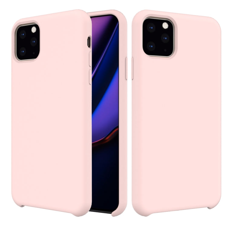 Solid Color Liquid Silicone Shockproof Case, For iPhone 11 Pro, For iPhone 11 Pro Max, For iPhone 11