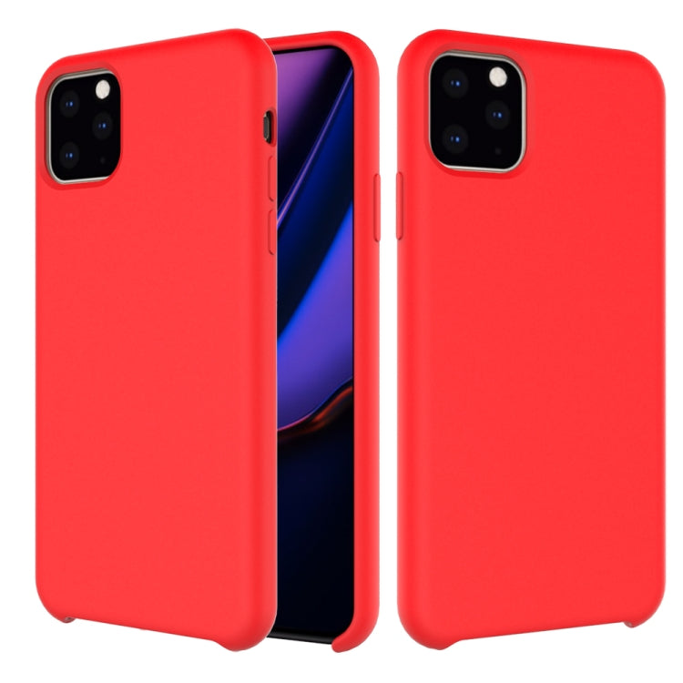 Solid Color Liquid Silicone Shockproof Case, For iPhone 11 Pro, For iPhone 11 Pro Max, For iPhone 11