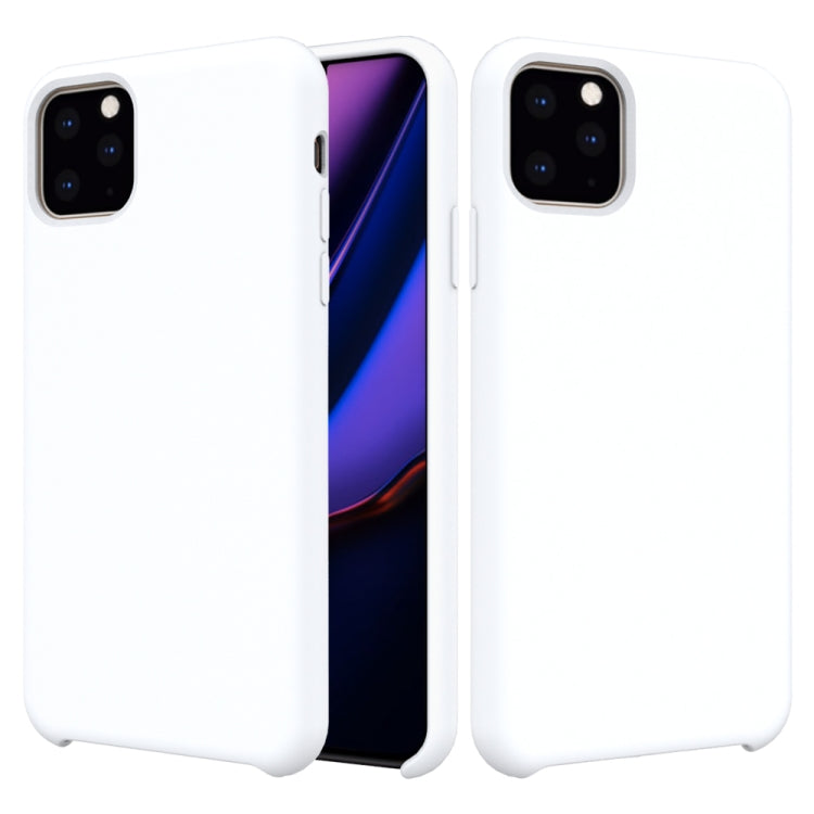 Solid Color Liquid Silicone Shockproof Case, For iPhone 11 Pro, For iPhone 11 Pro Max, For iPhone 11