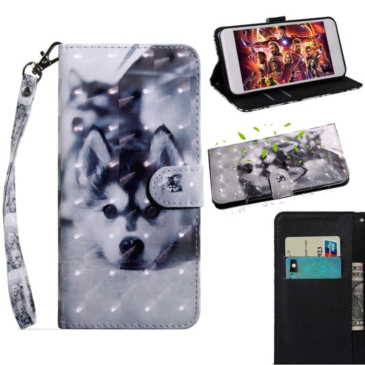 3D Painting Pattern Coloured Drawing Horizontal Flip TPU + PU Leather Case with Holder & Card Slots & Wallet, For Motorola E5 Play, For Motorola E5 Play Go, For Motorola E5 Plus, For Motorola E5, For Motorola G6, For Motorola Z3 / Z3 Play