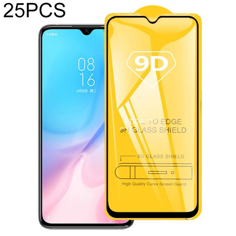 25 PCS 9D Full Glue Full Screen Tempered Glass Film, For Xiaomi Mi 9 (25 PCS), For Xiaomi Mi 9 SE (25 PCS), For Xiaomi Mi 9X (25 PCS), For Xiaomi Mi 9T, For Xiaomi Redmi Note 7 (25 PCS), For Xiaomi Redmi Y3 (25 PCS), For Xiaomi Redmi 7 (25 PCS)        ...