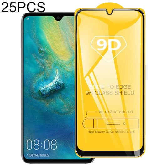 25 PCS 9D Full Glue Full Screen Tempered Glass Film, For Huawei P Smart Z, For Huawei Honor 10i / Honor 20 lite, For Huawei Y5 (2019), For Huawei Honor 8A Pro, For Huawei Honor 20i, For Huawei Enjoy 9s, For Huawei Enjoy 9e, For Huawei Nova 4e          ...