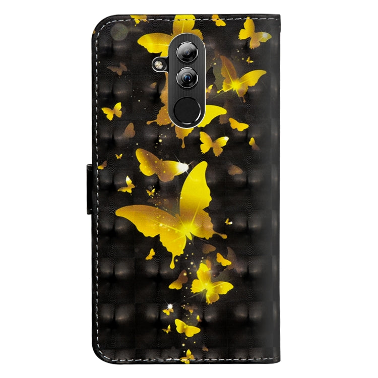 3D Painting Pattern Horizontal Flip TPU + PU Leather Case with Holder & Card Slots & Wallet, For Huawei Mate 20 Lite, For Huawei Honor 20i, For Huawei P30 Lite / Nova 4e, For Huawei Y5 (2019)