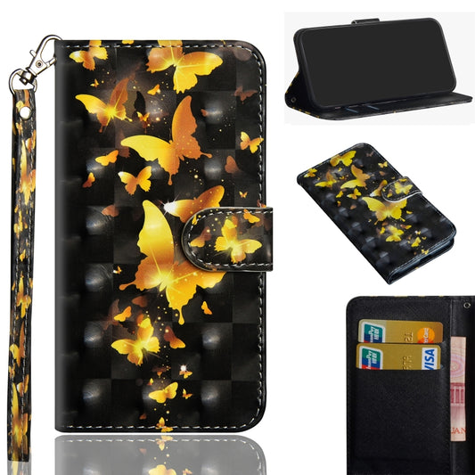 3D Painting Pattern Horizontal Flip TPU + PU Leather Case with Holder & Card Slots & Wallet, For Huawei Y7 (2019) / Y7 Pro (2019) / Y7 Prime (2019), For Huawei Honor 8X, For Huawei Honor 8A Pro