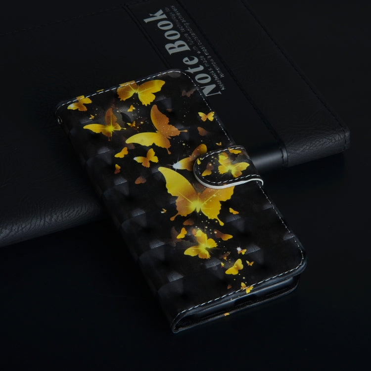 3D Painting Pattern Horizontal Flip TPU + PU Leather Case with Holder & Card Slots & Wallet, For Huawei Y7 (2019) / Y7 Pro (2019) / Y7 Prime (2019), For Huawei Honor 8X, For Huawei Honor 8A Pro