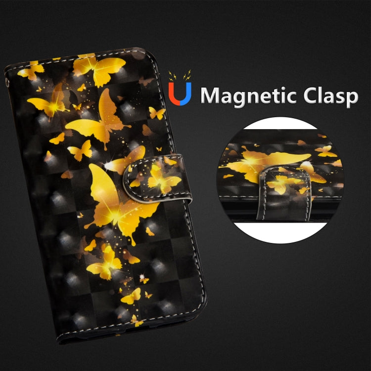3D Painting Pattern Horizontal Flip TPU + PU Leather Case with Holder & Card Slots & Wallet, For Huawei Y7 (2019) / Y7 Pro (2019) / Y7 Prime (2019), For Huawei Honor 8X, For Huawei Honor 8A Pro