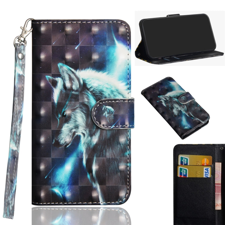 3D Painting Pattern Horizontal Flip TPU + PU Leather Case with Holder & Card Slots & Wallet, For Galaxy A20e, For Galaxy A40, For Galaxy A50, For Galaxy A70